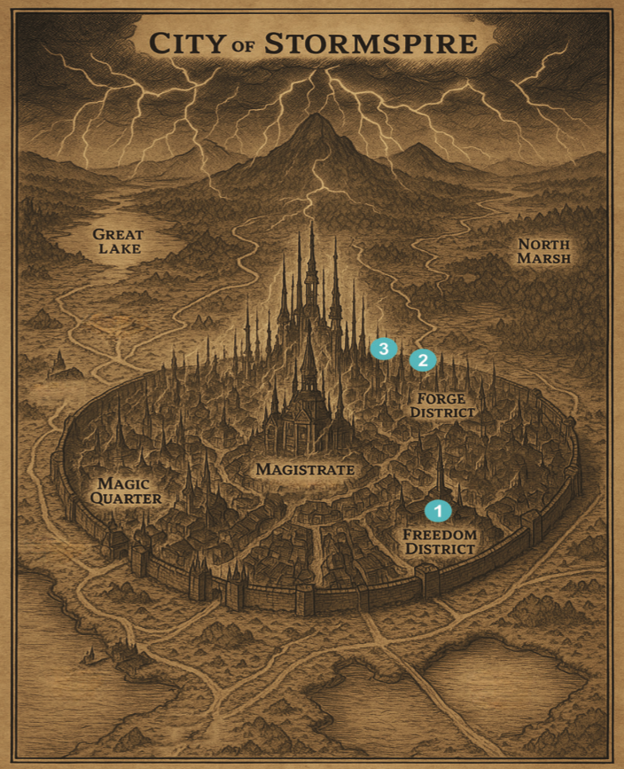 Stormspire: Shadows of Cedric – Daggerheart Codex 1 (Digital Download)