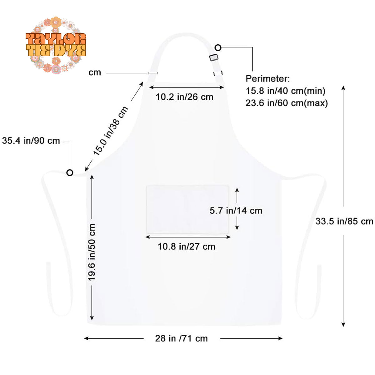 Custom Order Tie-Dye Aprons