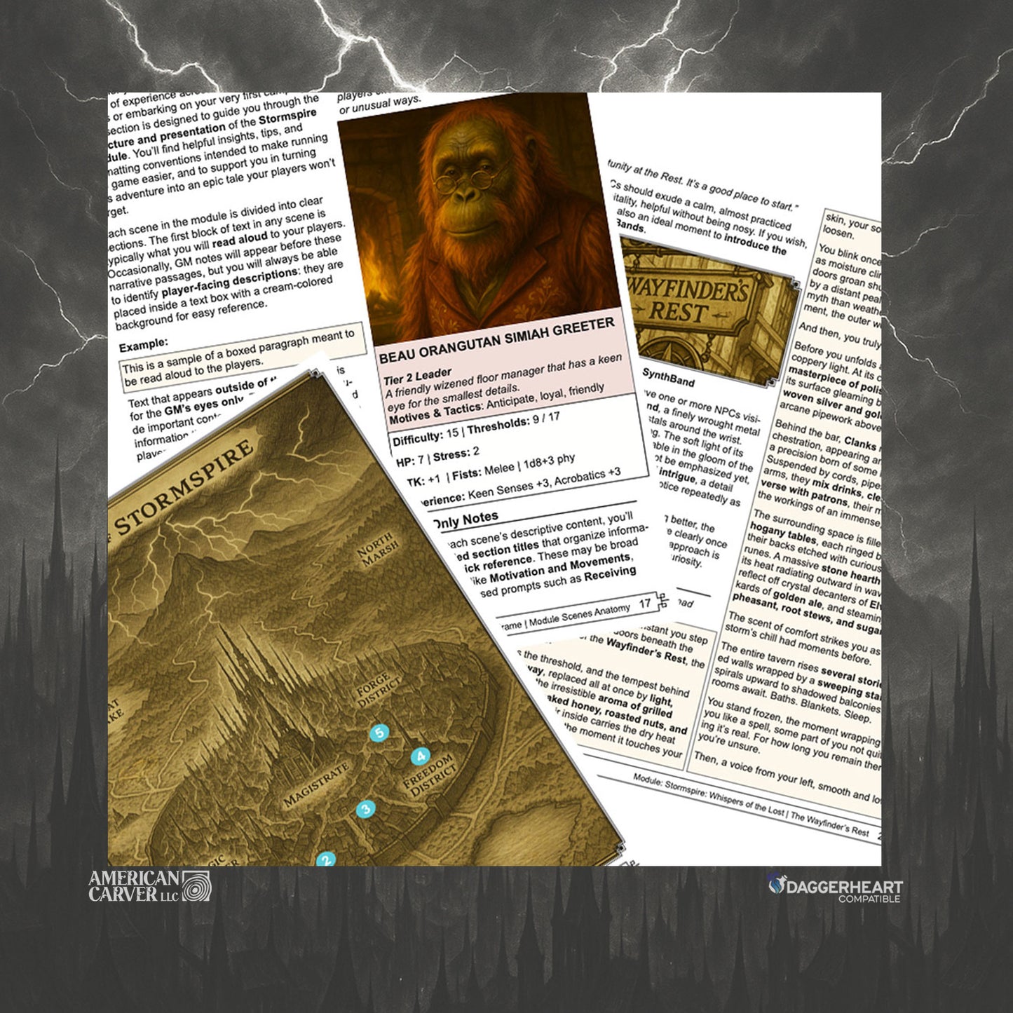 Stormspire: Whispers of the Lost – Daggerheart Campaign One (Digital Download)