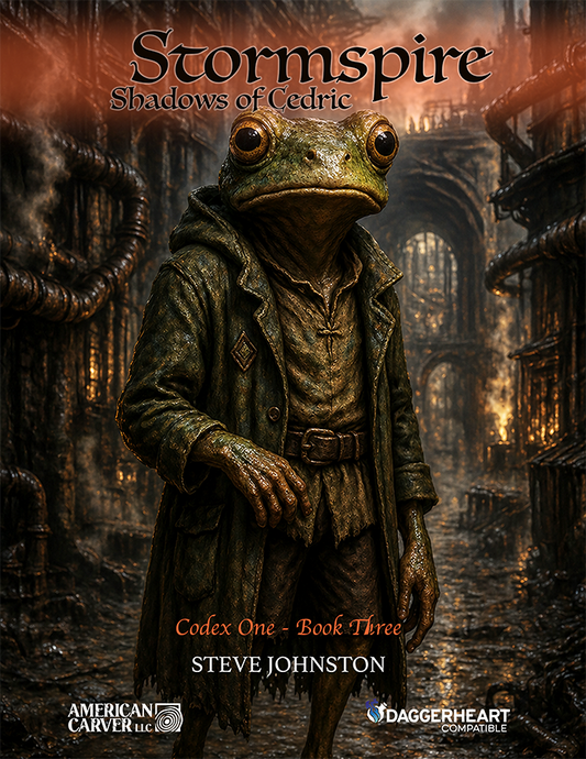Stormspire: Shadows of Cedric – Daggerheart Codex 1 (Digital Download)