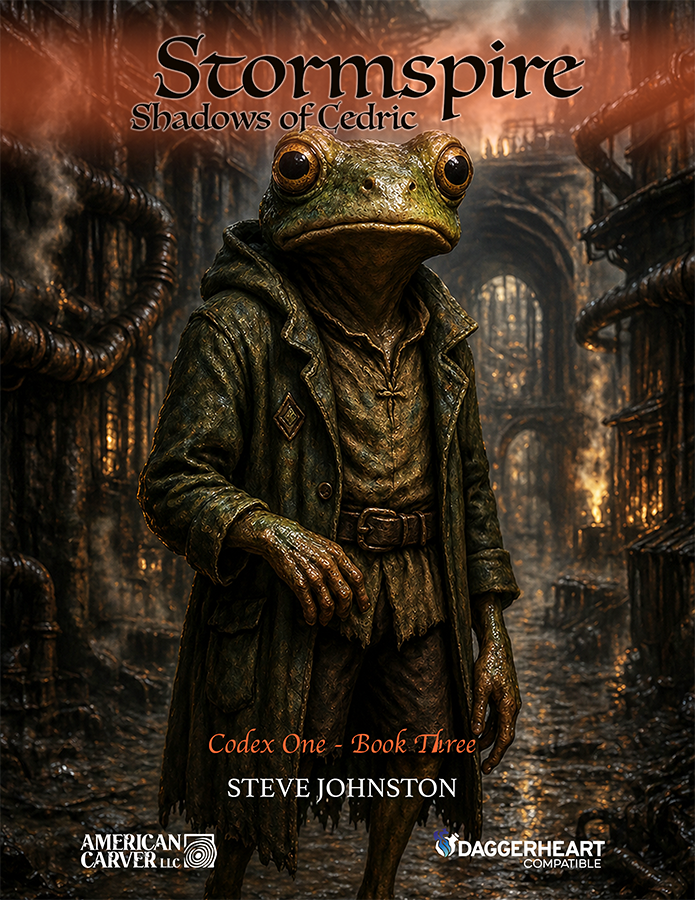 Stormspire: Shadows of Cedric – Daggerheart Codex 1 - Book 3 (Digital Download)