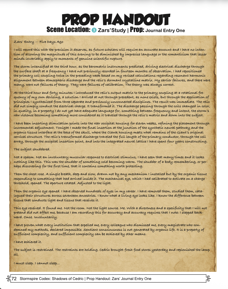 Stormspire: Shadows of Cedric – Daggerheart Codex 1 (Digital Download)