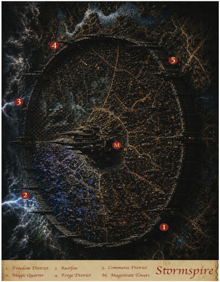 Stormspire: Shadows of Cedric – Daggerheart Codex 1 (Digital Download)